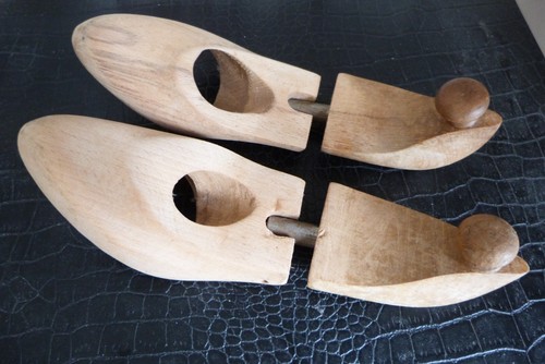 Anciens embauchoirs bois femme - embauchoirs,