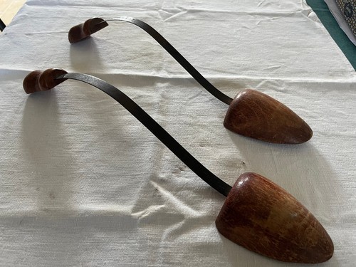 Paire embauchoirs vintage ou - paire, d'embauchoirs